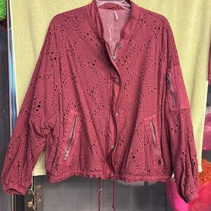 Free People bomber jacket
